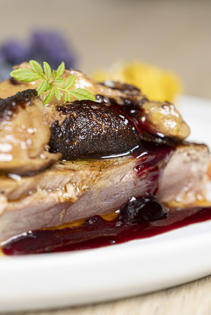 Thon et foie gras, restaurant Ô2loups Castres.